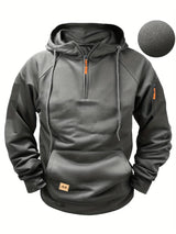 Multi-Pocket Zippered Tech Hoodie