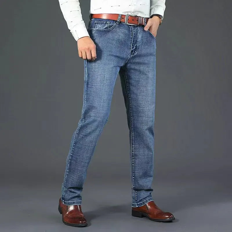 Men's Straight Leg Stretch Jeans