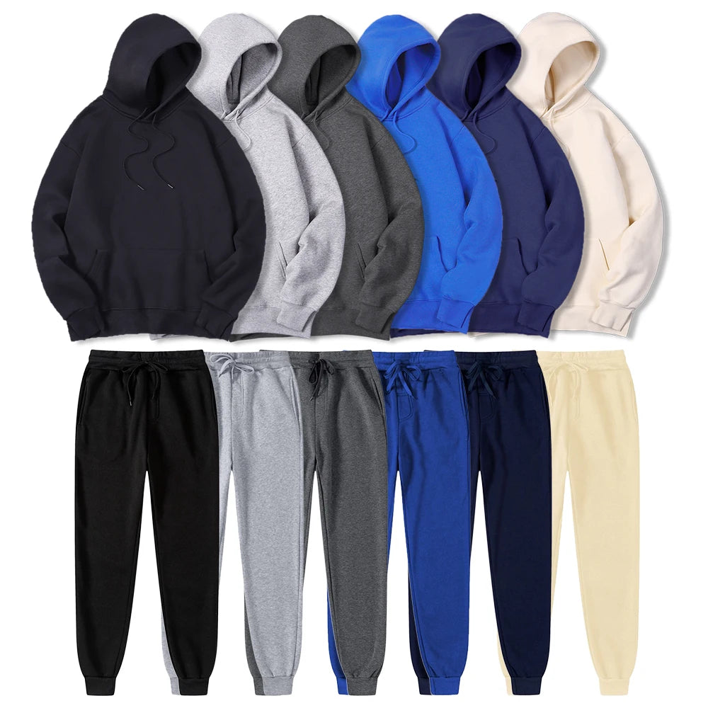 Men's Fleece Hoodie & Sweatpants Set