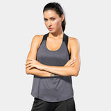 Open-Back Activewear Workout Tank