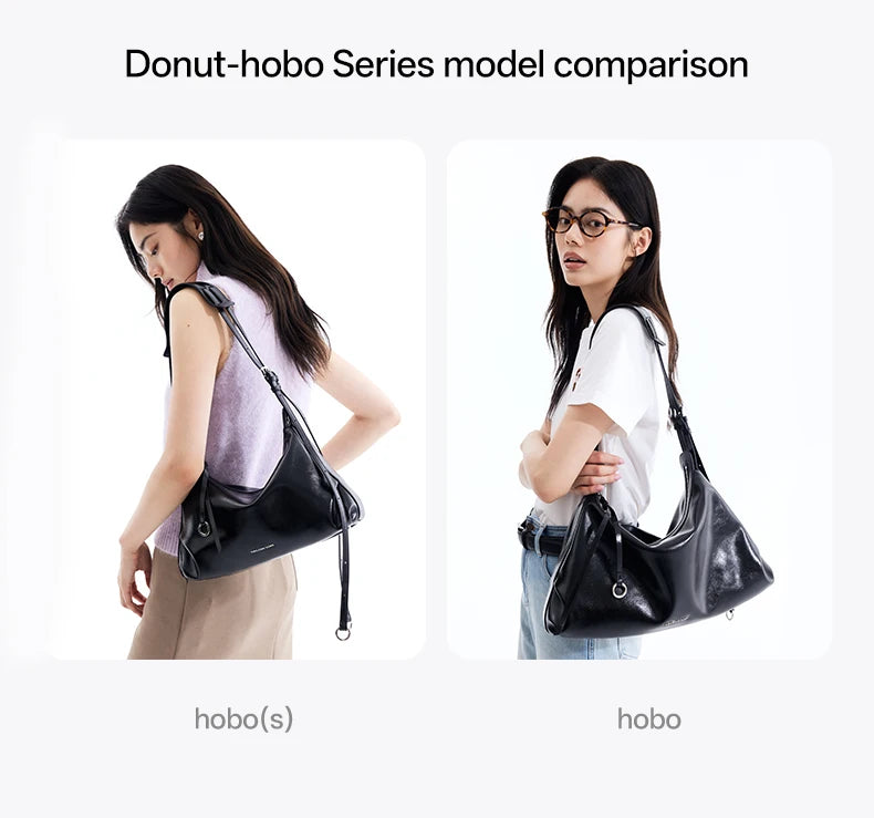 Amazing Song Donut Hobo Bag S