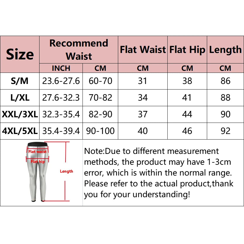 Women’s High-Waist Sauna Sweat Pants - USA-Made Slimming Body Shaper