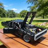 New 1077PCS Technology Racing Car Building Blocks Set DIY Assemble Bricks Toys for Kids Boys Adults Creative Play Christmas Gift