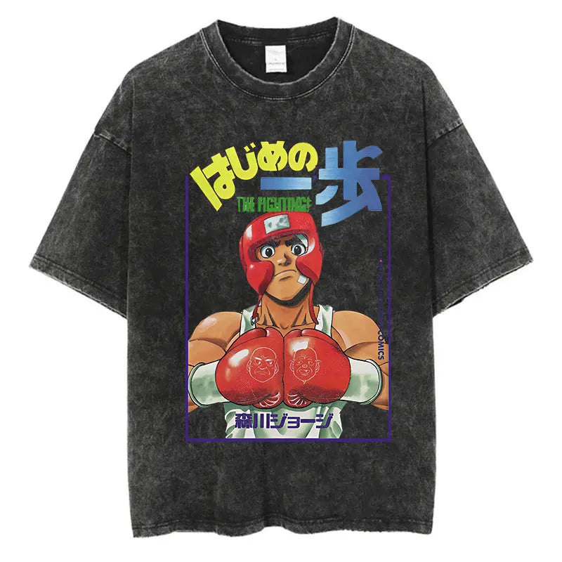 Kamogawa Boxing Gym Y2K Oversized Tee