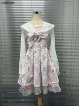 Kawaii Sweet Lolita Bow Dress