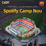 CaDA Camp Nou (Barcelona FC) Stadium Building Block Set / 728 Pieces / Collector's Item for Football Fans & Block Enthusiasts
