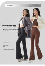 Women's High Waist Stretch Flared Pants