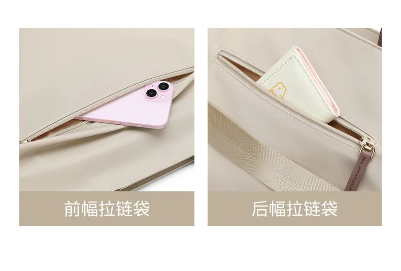 GOLF Women Business Handbag Briefcase Laptop Bag 15 Inch Waterproof Work Office Bag for Ladies Commuter Shoulder Bags Computer