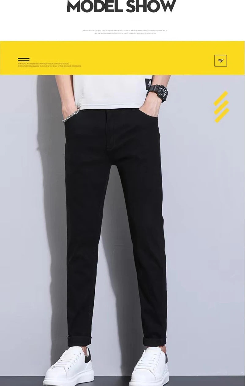 Men's Slim Fit Skinny Stretch Denim Jeans