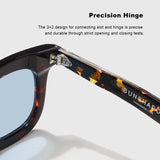 Handcrafted Acetate Round Sunglasses – UV400 Protection