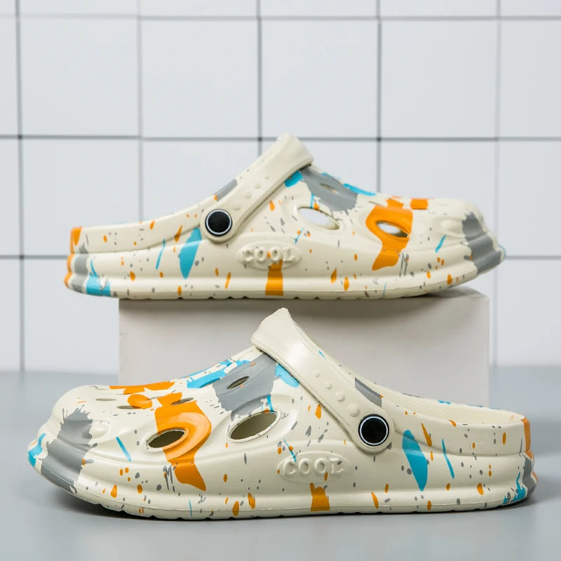 Clog Sandals — Lightweight EVA Beach Slippers for Men
