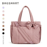 Women's Large Capacity Multi-Pocket Tote Shoulder Bag