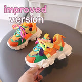 Kids’ Autumn Colorful Casual Sneakers