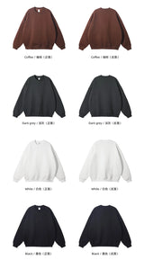 Men's 350gsm Fleece Crewneck Sweatshirt