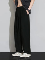 Men's Ice Silk Wide-Leg Pants – Effortless Summer Style