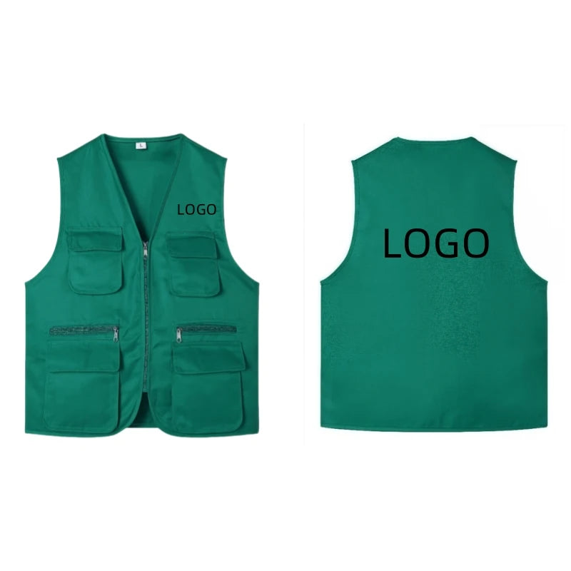 Men's Multi-Pocket Safari Vest – Lightweight All-Season Outerwear