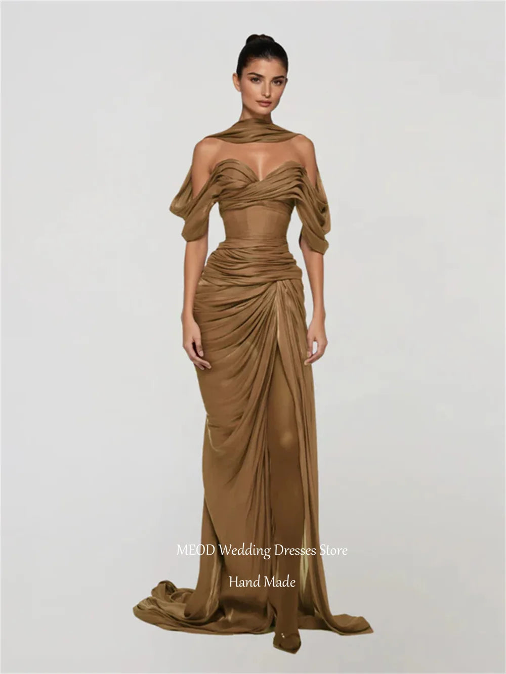 Sweetheart Mermaid Evening Gown | Off-Shoulder Formal Dress