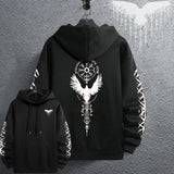 Men’s Classic Black Pullover Hoodie