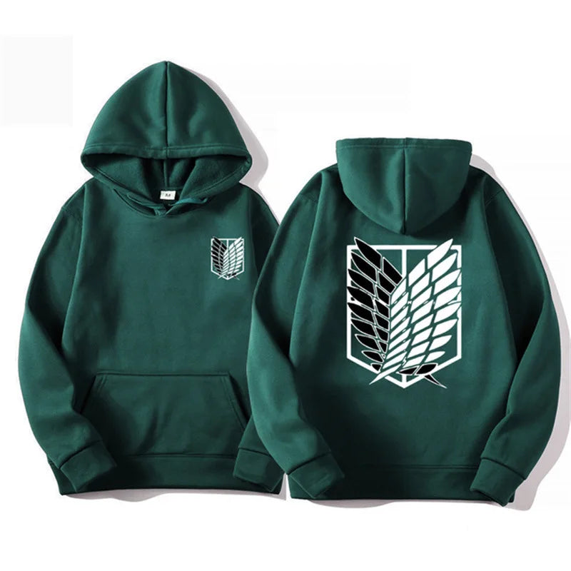 Titan Anime Streetwear Hoodie