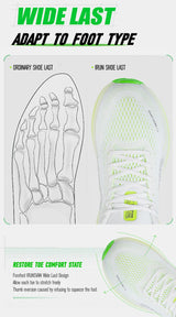 Irunsvan Qfeng1.0 Dual-color Dual-density Carbon Plated Running Shoes Shock-absorbing Lightweight Men's Water-repellent Sports