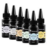 Venalisa Long Wear Tempered Top Coat Reinforce Gel Refill Package Soak Off UVLED Nail Gel Polish Big Volume 225g/30ml Base Gel