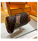 Luxury Microfiber Leather Crossbody & Clutch