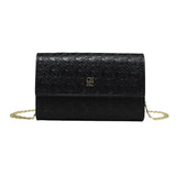 Luxury Letter Color Block Crossbody Chain Bag
