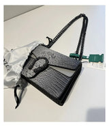 Crocodile Pattern Dionysus Underarm Bag