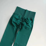 High-Waist Seamless Yoga Leggings – USA-Made Push-Up Fitness & Gym Tights