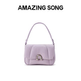 Amazing Song Alpha Bag Medium Shoulder Bag Sheep Leather