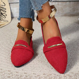 2026 Summer Loafers Flats Pointed Toe Casual Women Shoes New Comfortable Walking Mujer Zapatos:Wear-resisting