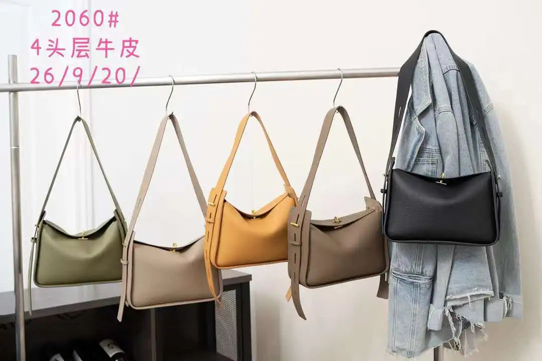 Genuine Leather Luxury Women Shoulder & Crossbody Bag