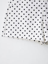 Fashion Polka Dot Shorts Sets For Women 2026 Spring Drawstring Bomber Jacket High Waist Shorts 2 Pieces Set Woman Outfits