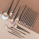 Professional 3-20pc USA-Made Makeup Brush Set - Goat & Synthetic Hair