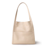 2025 New Women Bag Female Luxury Fashion Shoulder Bags Lady Soft 100% Cowhide Genuine Leather Niche Design Tote Bucket Handbag