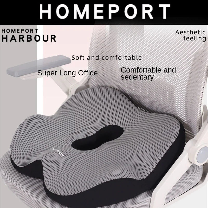Pelvic Tilt Correction Seat Cushion, Memory Cotton Butt Cushion, Buttocks Chair, Home, Office, Car Cushion, Thickened Seat Cushi