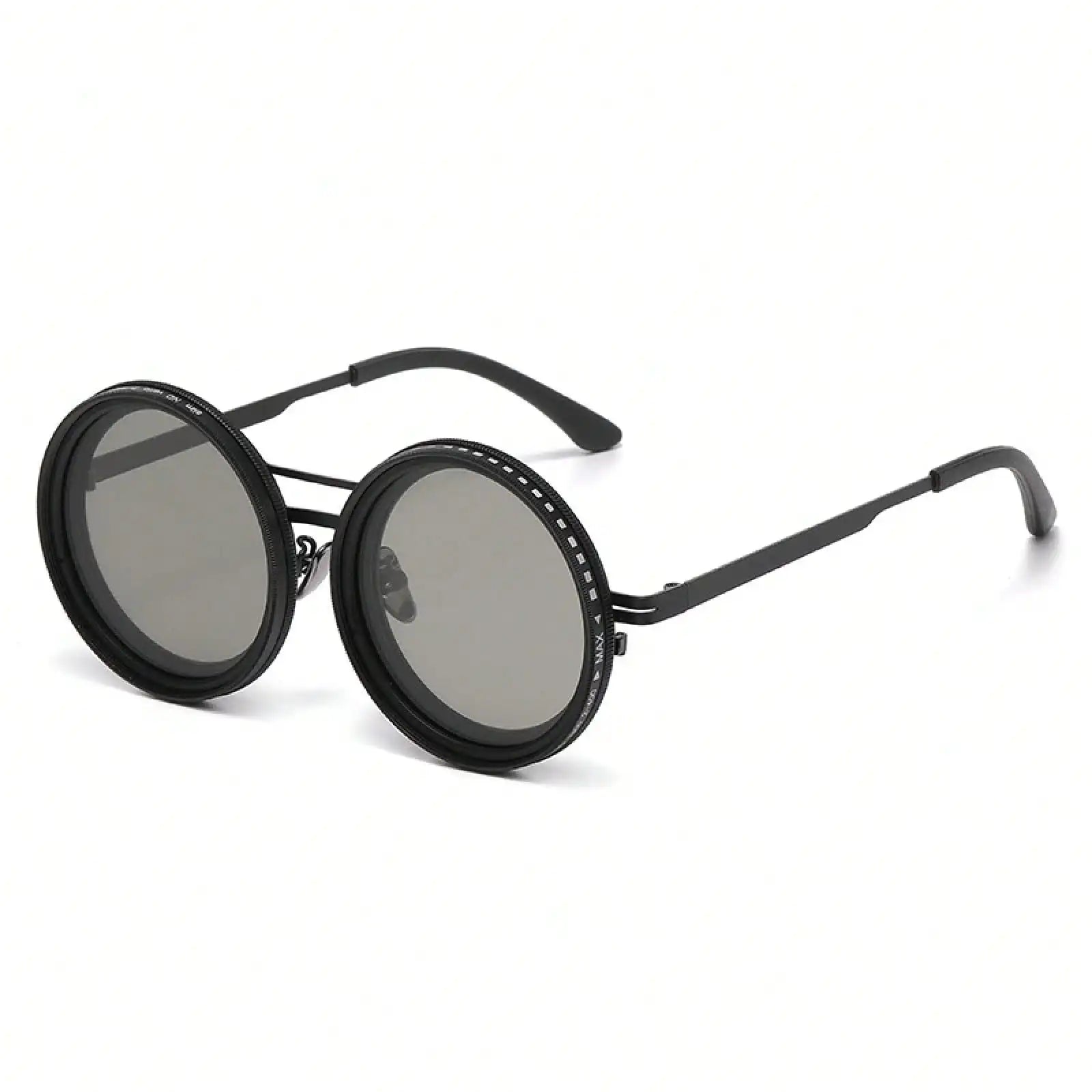 Unisex Retro Polarized Sunglasses – ND9 Rotating Filter