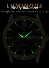 POEDAGAR 615 Men's Luxury Quartz Watch