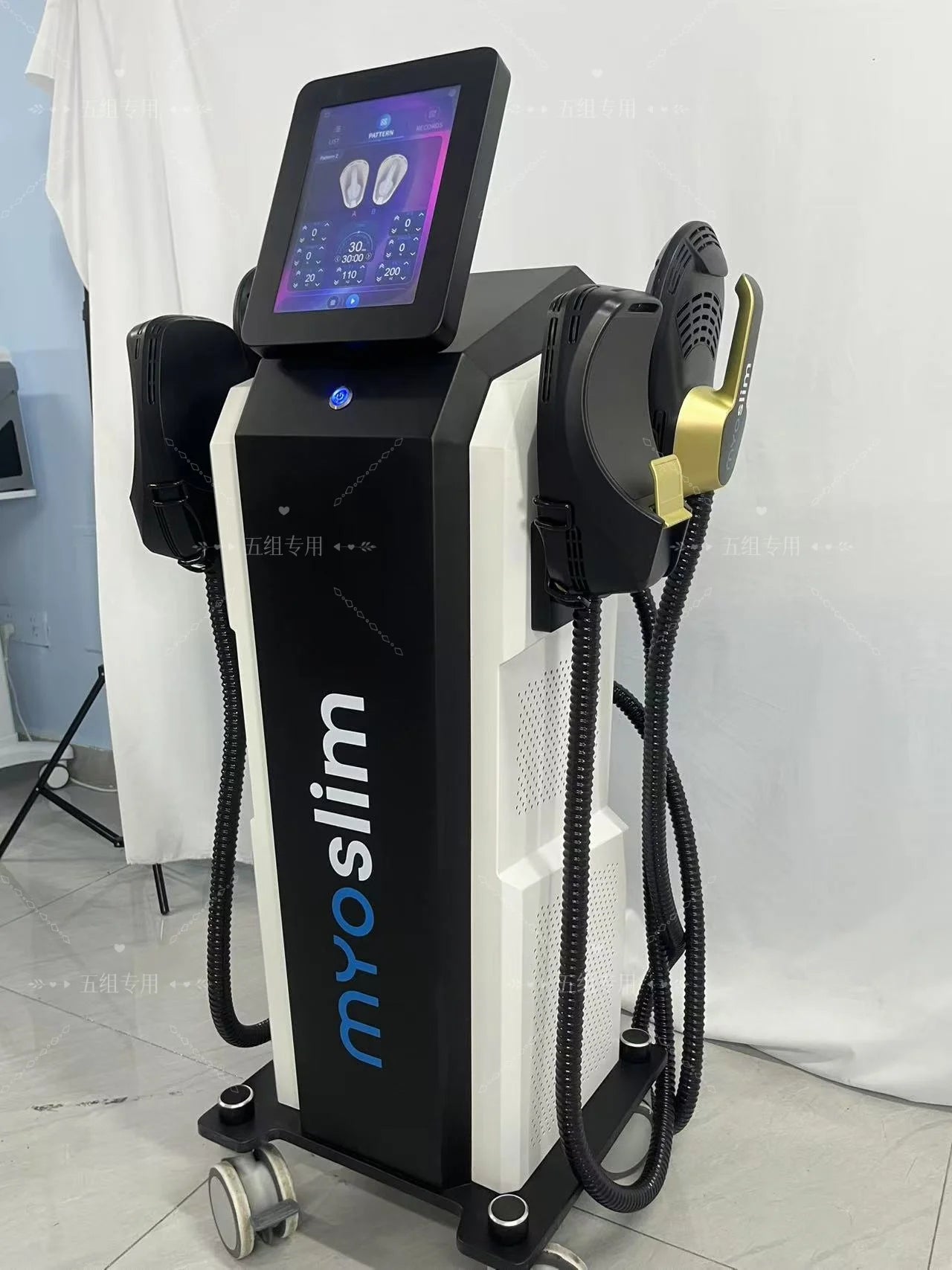 Myoslim Slimming Machine EMS Body Sculpt Machine Electromagnetic Stimulate Sculpting Muscle Fat Burning Weight Lose Equipmen