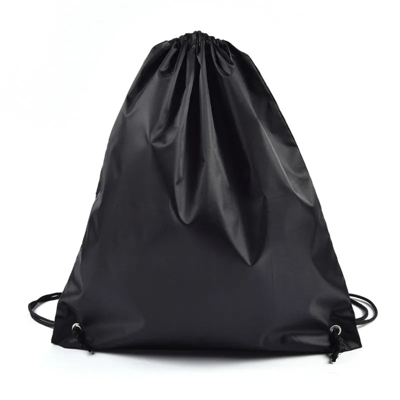 Sports Drawstring Backpack String Bag Sackpack With Large Capacity Gym Swim Beach For Women And Men To Hold Daily