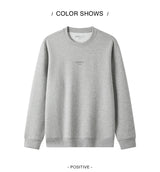 Semir Unisex Sweatshirt Regular Shoulder Crew Neck Soft Cotton Feel Pullover Everyday Casual Style Autumn Top 2026