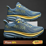 Men's Breathable Mesh Lace-Up Sneakers