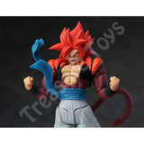 TonsenArttoys Kamione Studio SHF Gogeta SSJ4 Figure Dragon Ball GT Super Saiyan 4 Gogeta Anime Action Figures Kids Toys Gifts
