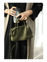 Women Genuine Leather Luxury Crossbody Bags With Adjustable And Detachable Shoudler Strap Elegant Soft Handbag