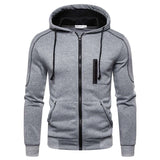Men’s Fleece Zip-Up Hoodie with Pockets