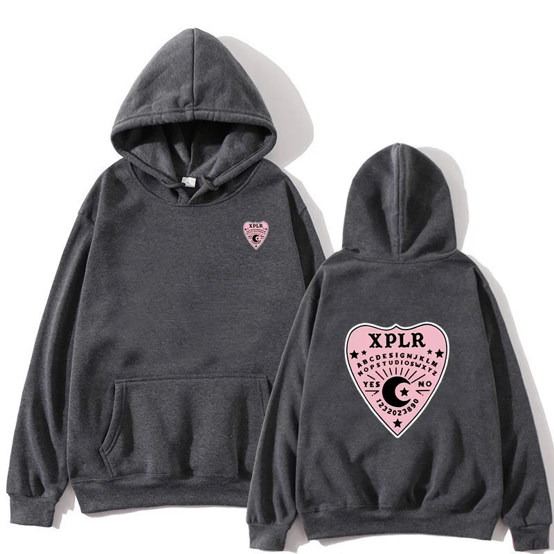 Autumn and Winter Sam and Colby XPLR Men's and Women's Hooded Sportswear Long Sleeve Casual Hoodie Warm Street Clothing Top