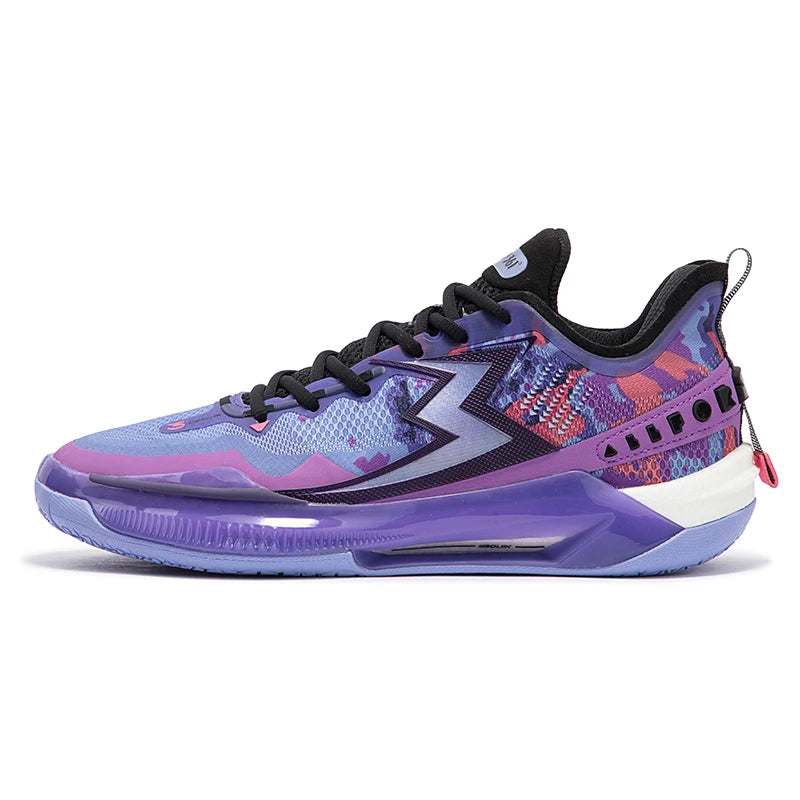 361 Degrees BIG3 5.0 Quick Pro Men Basketball Shoes Carbon Plate Breathable Stable Flexible Training Male Sneakers 672421111