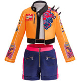 Girl's 4-Piece Pop Star Devil Hunter Costume Set
