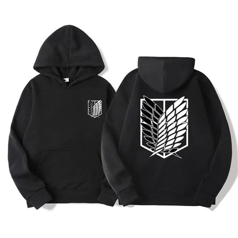 Titan Anime Streetwear Hoodie