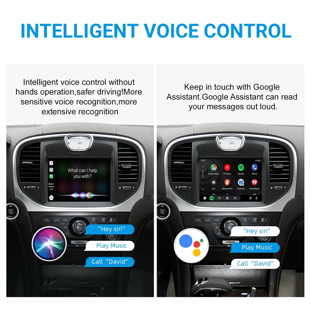 ANYFAR Wireless CarPlay & Android Auto Retrofit Kit for Chrysler 300